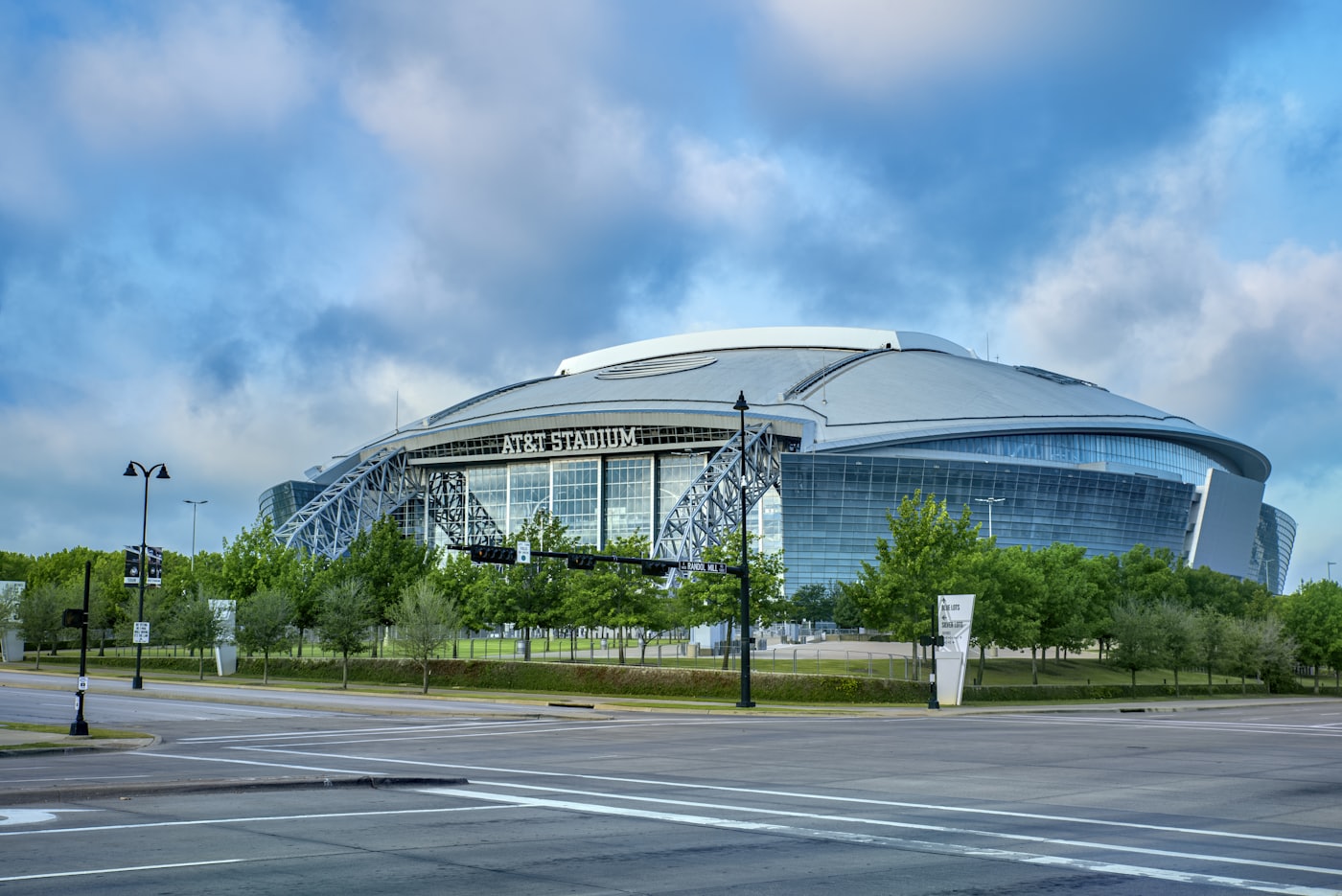 Named stadium exterior
